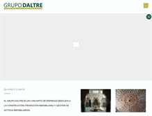 Tablet Screenshot of grupodaltre.com